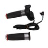 1Pair E Bike Throttle Grip 4 Lights Double Circle Accelerator