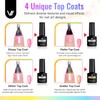 69PCS Gel Nail Kit with 48W U V Nail Lamp