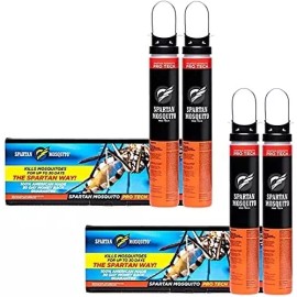 Spartan Mosquito Pro Tech Para 1 Acre 4 Tubos Hecho En Usa