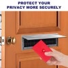 Telescopic Sleeved Letter Box, Premium Draught Proof Postal Letterbox, Aluminium