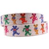 Dancing Bears Needlepoint Belt in Oatmeal by Smathers & Branson