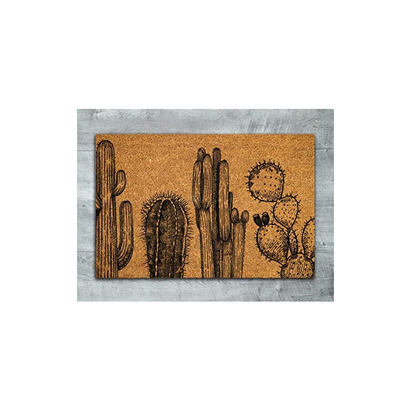 Cactus Close Up Doormat, Welcome Cactuses Doormats, Cactus Doormats, Cactus