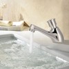 Washbasin Tap, G1/2 Delay Faucet, Single Cold Water Tap, Self-Closing