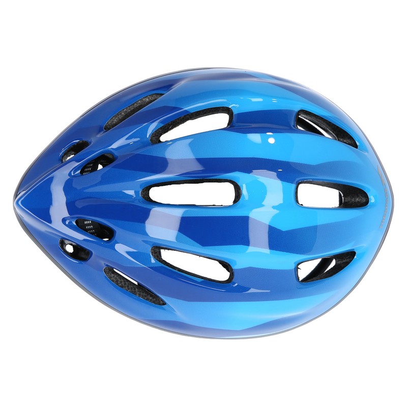 Trespass Children's Cranky Cycle Safety Helmet, 48cm-52cm, Blue