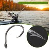 ECSiNG Fishing Hooks 12/0 Circle Hooks Saltwater Fishing Hooks Large