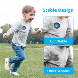 Airtag Holder for Kids Hidden Case, Cute Cartoon Airtag Tracker for Kid, AirTag Hidden Kids Holder with Invisible Pin, Anti Lost, for Children, Elderly, Luggage, Clothing