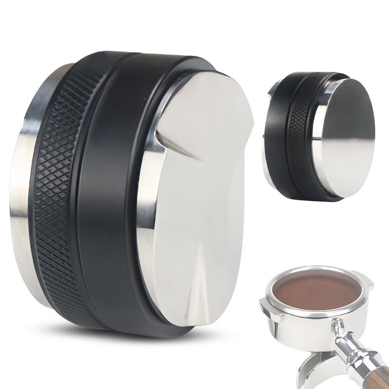 58mm 2-in-1 Coffee Distributor and Tamper Stainless Steel Dual Head