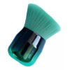 ZzDog Brocha Plana Suave Para Base Crema O Polvo Verde
