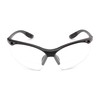 The Cooper Clear Bifocal Safety Reading Glasses, Black + 3.00