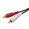[WV2148-1.5] WYVERN AUDIO XLR Cannon (Female/Black) x 2-RCA Pin x