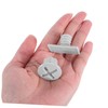 ULTECHNOVO 1 Set Weather Resistant Plastic Caps for Slides Fit