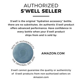 S'well Stainless Steel Water Bottle - 25 Fl Oz - Aquamarine - Triple-Layered Vacuum-Insulated Containers Keeps Drinks Cold for 48 Hours and Hot for 24 - BPA-Free - Perfect for the Go