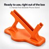 Hands-Free Phone Stand for Bed – Stable Ergonomic Side-Lying Phone