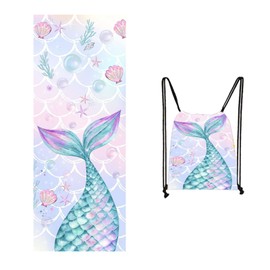 SERTAS Kids Beach Towel,Swim Towel for Girls,Kids Towel 70 X 140cm,Beach Towels for Kids,Lightweight Beach Towel Microfibre,Exquisite Pattern Beach Swimming Bath Towels(B)