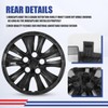 Winjet 16" Hubcaps for 2020-2025 Nissan Sentra Wheel Rim Covers,