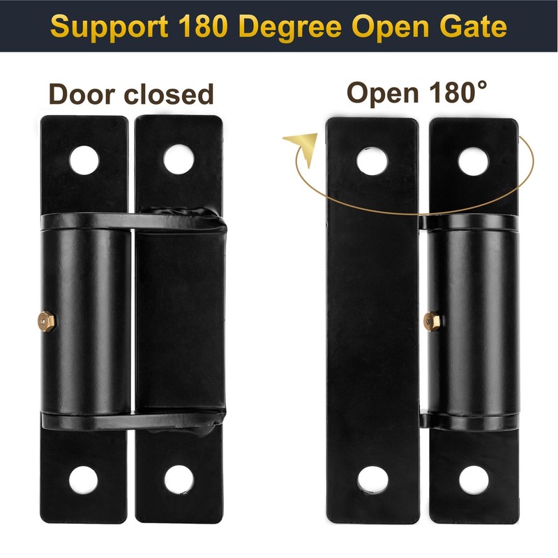 Heavy Duty gate Hinges for Large Heavy Wooden or Metal