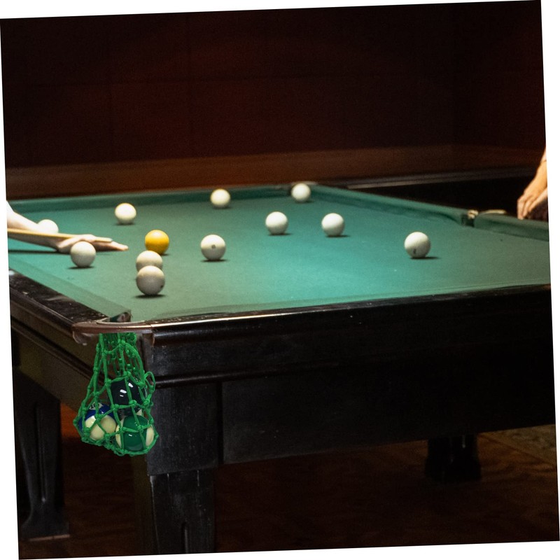 WHAMVOX 6pcs Pool Table Pockets Replacement Billiard Net Bags Cotton