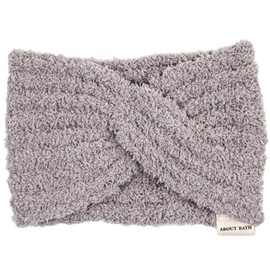 About Bath Pastel Face Wash Hairband Headband Gray 1pc / 어바웃바쓰 파스텔 세안 헤어밴드 머리띠 그레이 1개