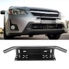 Aluminum Front License Plate Frame Holder LED Light Bar Mounting