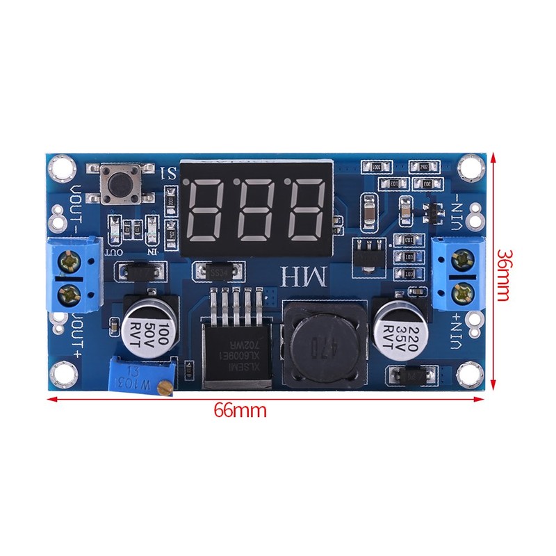 Akozon DC-DC Boost Converter 4.5V-32V to 5V-35V Power Supply Step