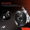 A-Premium Power Steering Pump with Pulley, Compatible with Ford F-250/350/450/550