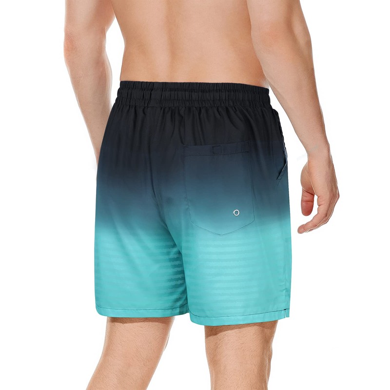 Century Star Mens Swim Trunks with Compression Liner Quick Dry