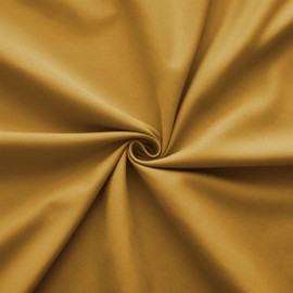 AMEHA Fitted Sheet Double 25 cm Deep Bed Sheets Easy Care Brushed Microfiber Elastic Fitted Bed Sheet Shrinkage Resistant (Ochre, 137 x 191cm)