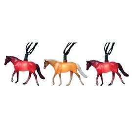 Christmas Tree Lights Horse Decoration Lights Horse Holiday Ornament Lights (10 Foot)
