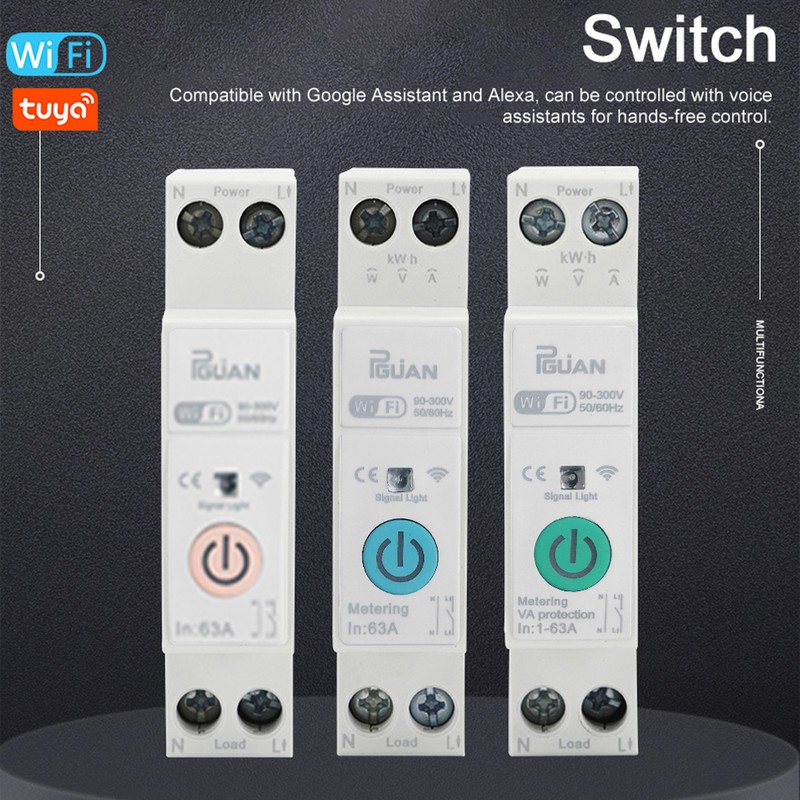 Tuya WiFi Intelligent Switch Portable Home Automation DIY Breaker Timing