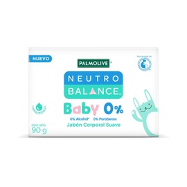 Neutro Balance Baby, Jabón en barra para bebé, 0% 90gr