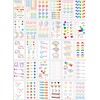 Pellforia Tattoo Stickers, Set of 30, Waterproof, Sticker Paper Tattoos,
