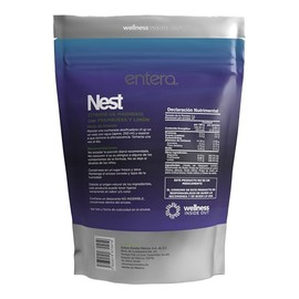 Entera | Nest, Citrato de Magnesio 340g, Suplemento Alimenticio, Sabor Limón-Frambuesa