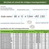 M5 Washers M5x15mm Metal Washers AMLOOPH Large OD Plain Wide