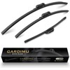 Front and Rear Windshield Wiper Blades, 3 Pcs Front and