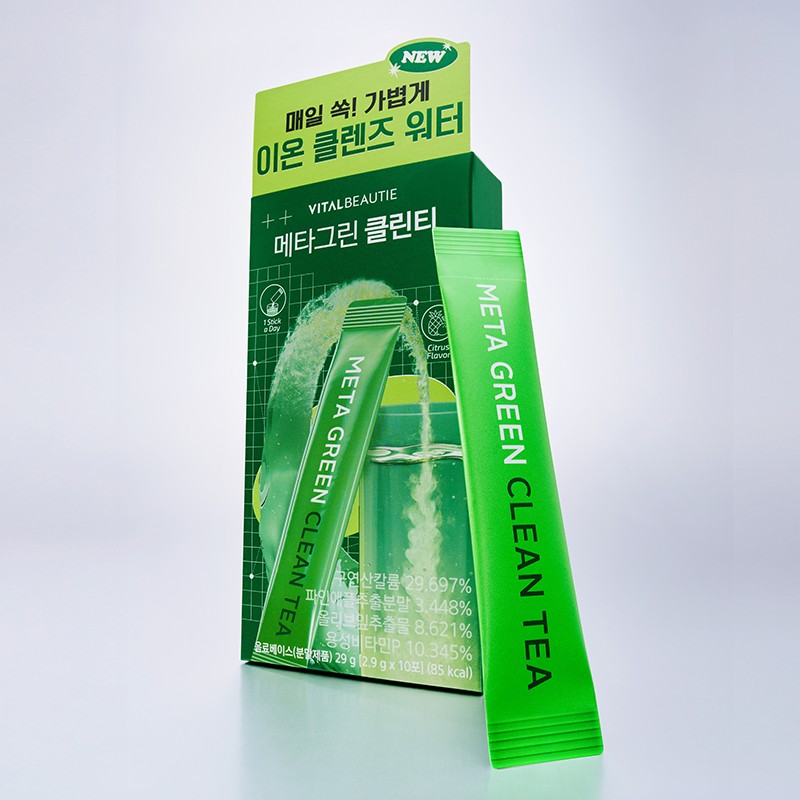 Vital Beauty [바이탈뷰티][3box] 메타그린 클린티 10입 [Vital Beauty][3box] Metagreen Cleanti