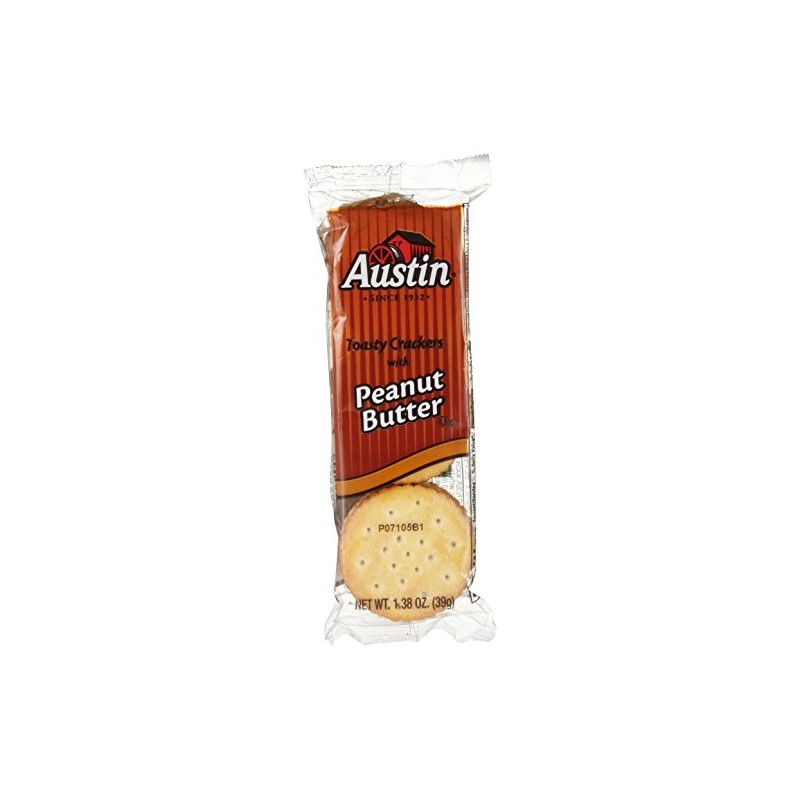 Austin Cracker Sandwiches To Go - Toasty Crackers w/ Peanut