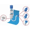 UASAM 11238 - Adaptador B para manguera de piscina Intex