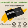 H2WELLNESS Magnetic Therapy Bracelet Super Ultra Strength Waterproof Breathable Comfortable