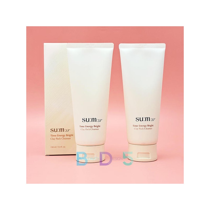 Sum37 Degrees 숨 타임 에너지 브라이트 클레이 팩 클렌저 150ml