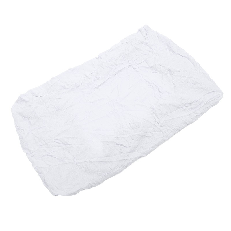 Fitted Crib Sheet Full Cotton Crinkle Fabric Soft Breathable Comfortable
