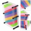 3D Pin Art Board Toy Colorful Improve Imagination Incredibly Patterns