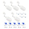 Newzoll 20 Pack Adjustable 1/4" Float Ball Valve Kit with