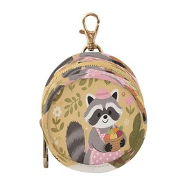 Otoño Otoño Mapache Fruta Bosques Bebé Viaje Chupete notebook cartera de Efectivo notebook Artículos Bebé Caja Contenedor Caja para Chupones