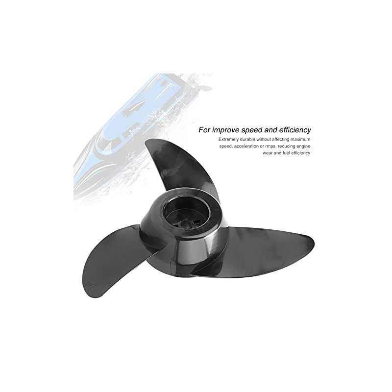 12v24v Outboard Propeller Thicken Plastic Electric Thruster Fitting Outboard Motor