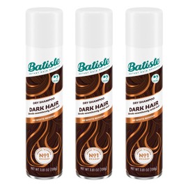 Batiste Dark Dry Shampoo, Waterless shampoo, 3.81oz 3 pack