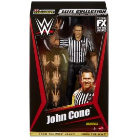 WWE Referee John Cone (Black & White) - WWE From the Vault  Series 5   Wrestling