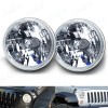 AQJ 4x 5.75" 5-3/4" Round LED Headlights Projector Beam for