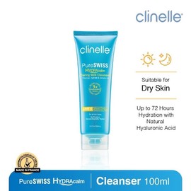 Clinelle Pureswiss Hydracalm Caring Milk Cleanser 100ml (Exp 09/2028)