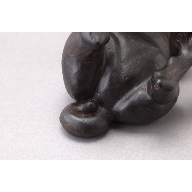 Toyo Stone Creation Animal Ornament Reading Dog 11030