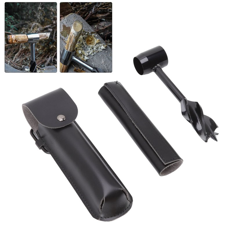 Outdoor Survival Multitool Stainless Steel Hole Drilling Punching Tool with